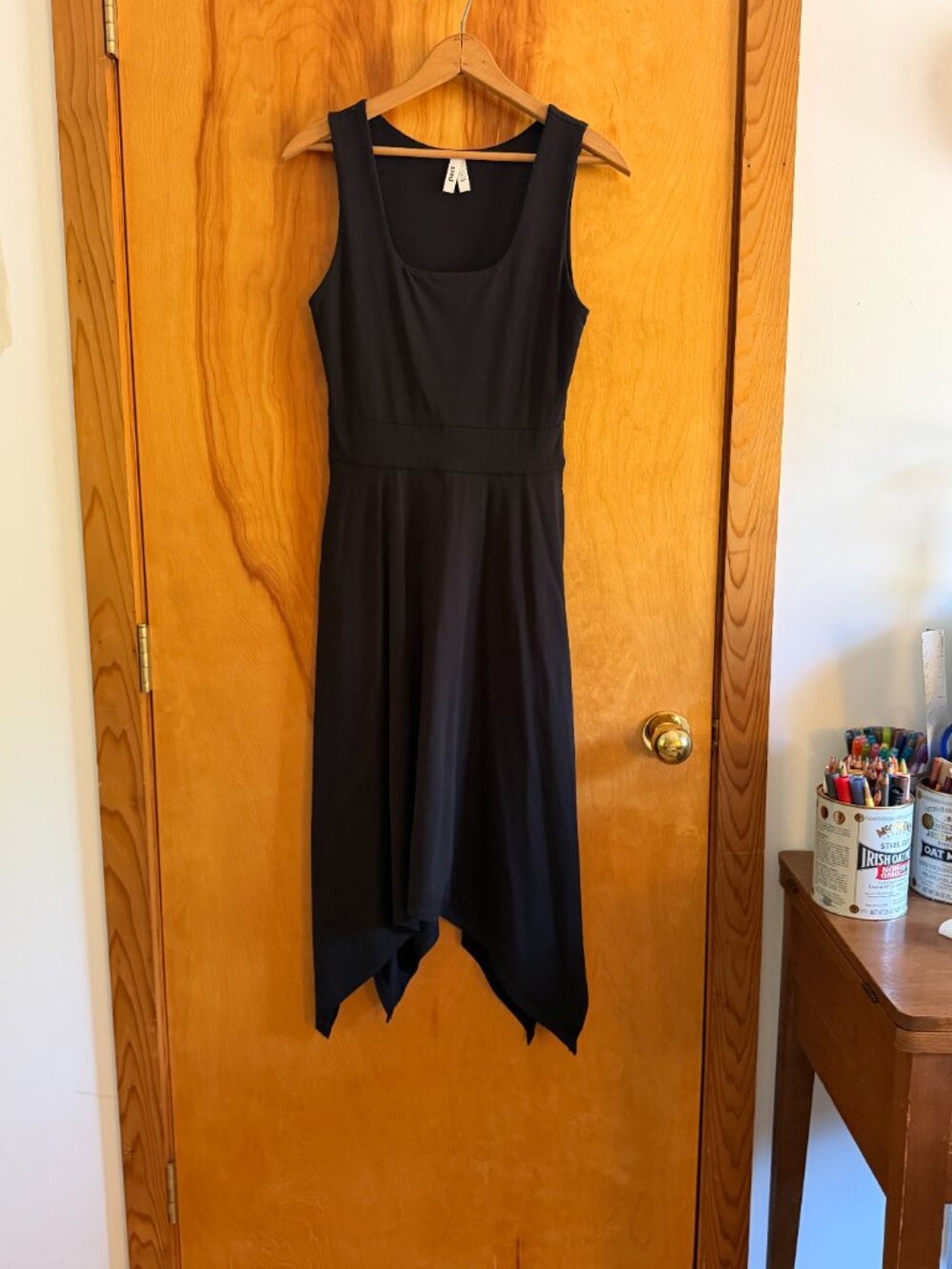 Pact black dress